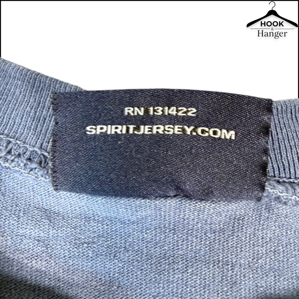 Spirit Jersey Biltmore Estate Shirt XL Blue Fireworks Long Sleeve Souvenir Tee - Picture 6 of 10
